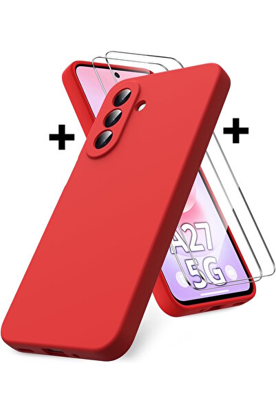 m.tk moveteck Samsung Galaxy A27 Uyumlu Kılıf Kamera Korumalı Yumuşak Renkli ...