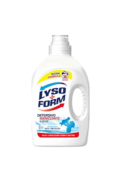Lysoform Detergent Lichid pentru Rufe Classico Import Italia, 1,62 L, 36 Spălări