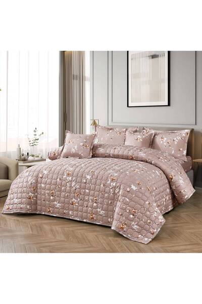 mingle Nefren Pressed Mat 6 Pieces, Consisting of a Light Microfiber Filling,...