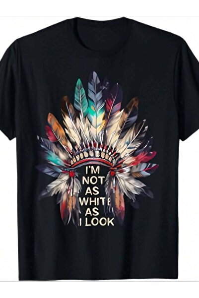 k222 تي شيرت I'm Not White As I Look Pride، 220 جرام، 100% قطن، بأكمام قصيرة ...