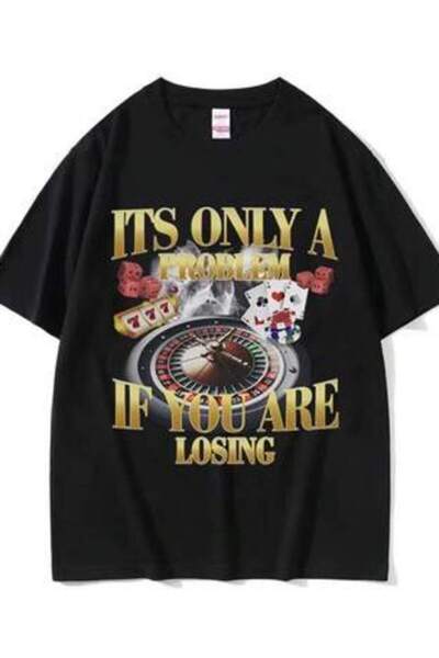 29CUN Winners Never Quit Funny Gambling Meme T-Shirt, High-Quality Vintage Fa...