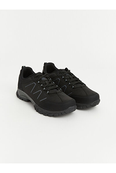 LC Waikiki Lcw Steps Black Lace-Up Men's Trekking Shoes
