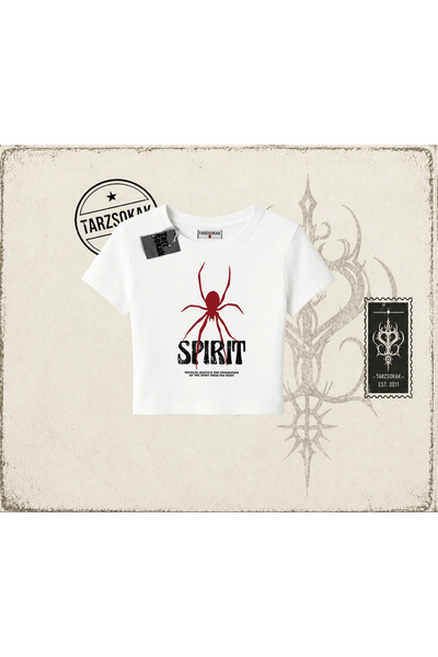 Tarzsokak Unisex majica za bebe Spirit, ženska, bela