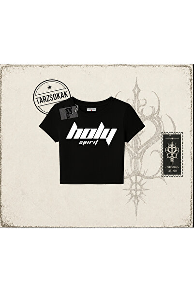 Tarzsokak Unisex majica za bebe "Holy Spirit" za žene, bela