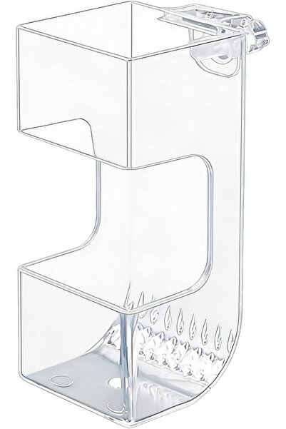 STARSTAR Aquarium Feeder, Transparent Food Container, Spill-proof Fish Food D...