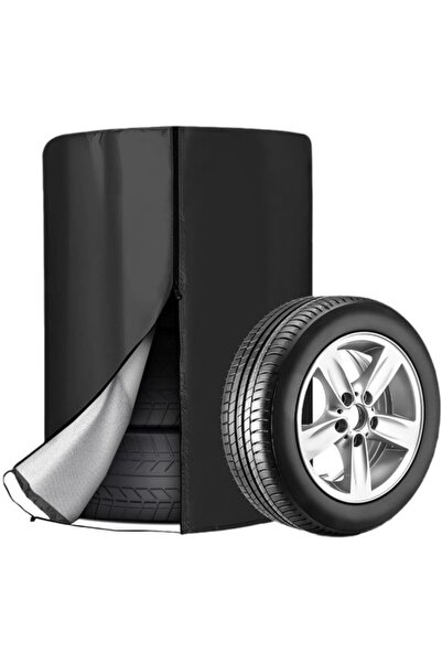 STARSTAR 73x110cm Universal Tire Cover Spare Car Wheel Bag Set Zipper Drawstring