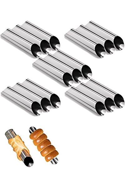 STARSTAR 15 pieces of cannoli tubes - Baking molds - cannoli mold - stainless...