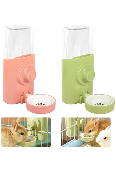 STARSTAR Automatic water fountains for rabbits and small pets, 2-piece set, 6...