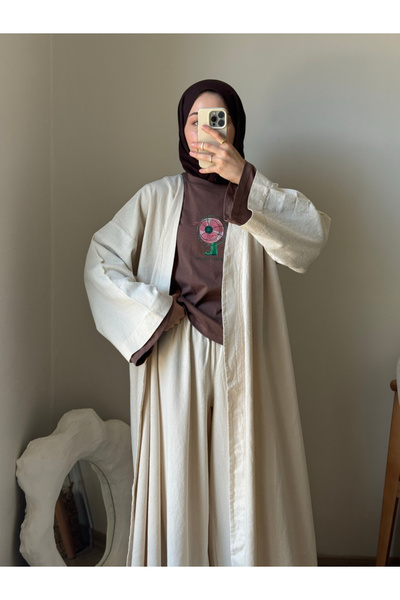 modazarva Kimono Takım Abaya Takım