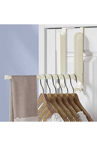STARSTAR Two-section folding stainless steel clothes hanger, suitable for han...