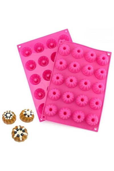 STARSTAR Two mini silicone molds in a classic Parisian style, with a non-stic...