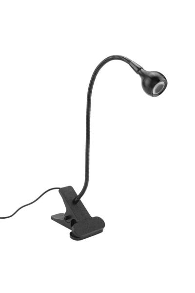 STARSTAR Clip-on LED desk lamp, 360° foldable gooseneck clip-on office lamp (...