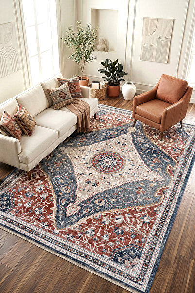 Koza Halı Koza Hayad Bohem Multi Halı Kilim Salon Oturma Odası Yatak Odası Ko...
