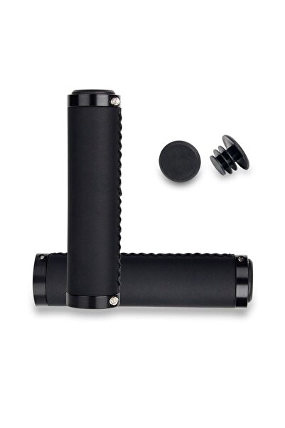 STARSTAR Bicycle grips, PU leather bicycle handlebars, non-slip bicycle handl...