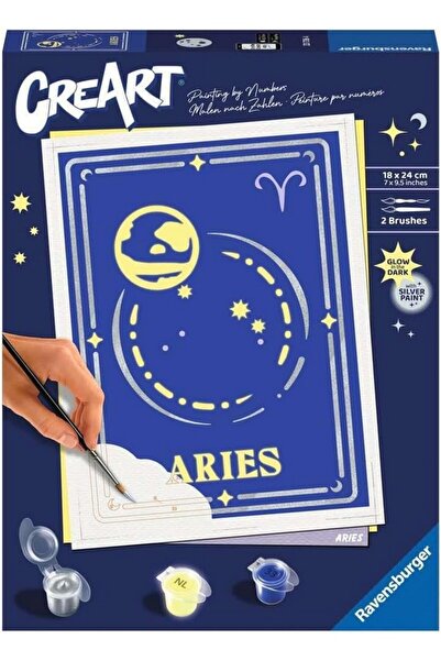 RAVENSBURGER Ζωγραφική με αριθμούς Zodiac Berbec Ravensburger, 18x24 εκ.