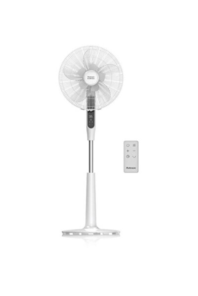 ROHNSON Ανεμιστήρας δαπέδου 56W Διάμετρος 40εκ. με τηλεχειριστήριο Λευκό R-8610