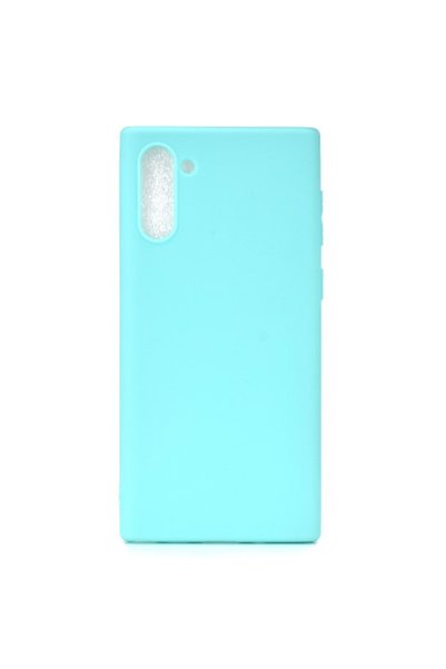 OEM Θήκη TPU Σιλικόνης Ματ για Samsung Galaxy Note 10 - Γαλάζιο