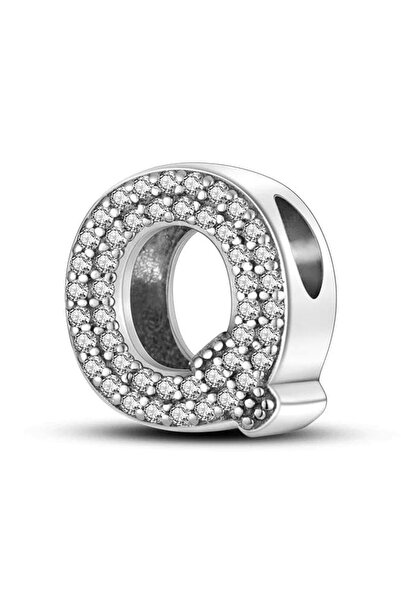 Fubena Q Stone Letter Charm