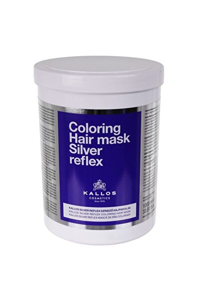 Generic Brand Μάσκα μαλλιών, kallos, 1000 ml ασημί ανταύγειες