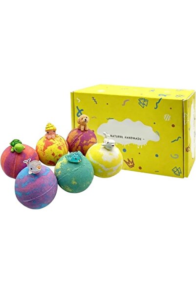 VLK Lions Bombe Efervescente de Baie pentru Copii cu Surpriză – Set 6 Bucăți,...