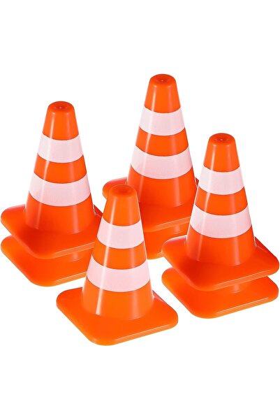 Generic Mini Roadblock Construction Cone Toy Set for Kids