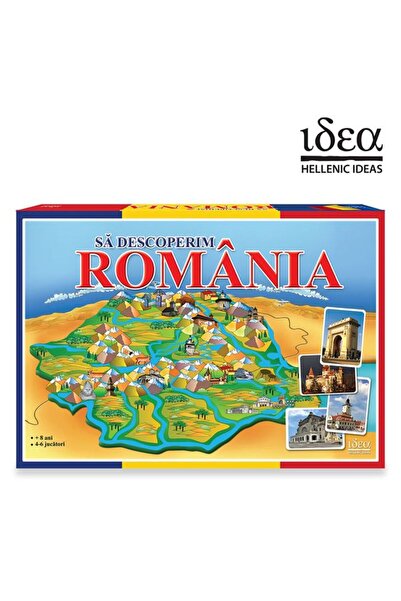 BAMI NETWORK Joc de societate Sa Descoperim Romania pentru copii