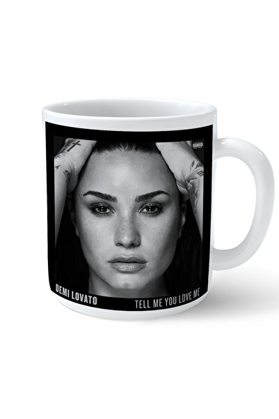 ART HEDİYE Demi Lovita Tell Me You Love Me Printed Mug