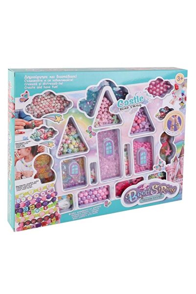 BAMI NETWORK Set creativ bijuterii margele diverse culori 3+ ani