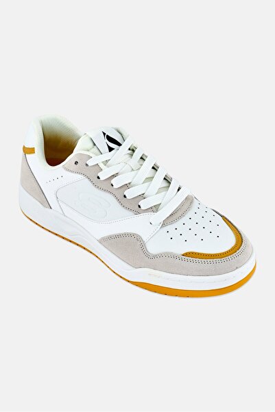 SKECHERS Men Koopa Lace Up Outdoor Shoes, White
