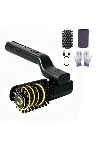 STARSTAR Electric BBQ Cleaning Brush with Detachable Head, 180° Rotating Stai...