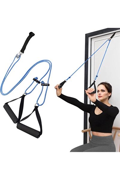 STARSTAR Shoulder training device, pulley system above the door for shoulder ...