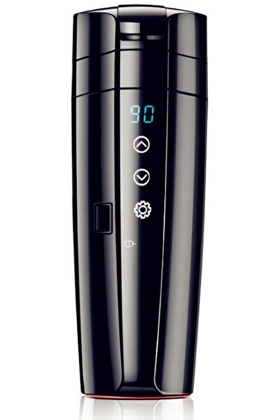 STARSTAR 400ml 12V/24V Stainless Steel Car Electric Travel Kettle (20-95℃ Tem...
