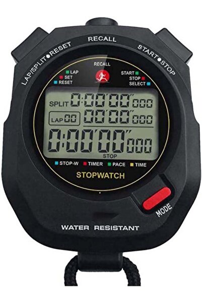 STARSTAR Professional digital sports stopwatch with 100-lap memory and 0.001-...