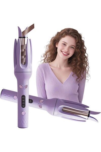STARSTAR Automatic curling iron, rotary curling iron, 4 temperature settings ...