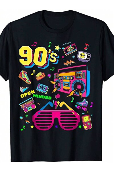 45 BPM Men's Women's Kids Vintage Retro Back To 90's Graphic Design T-Shirt U...