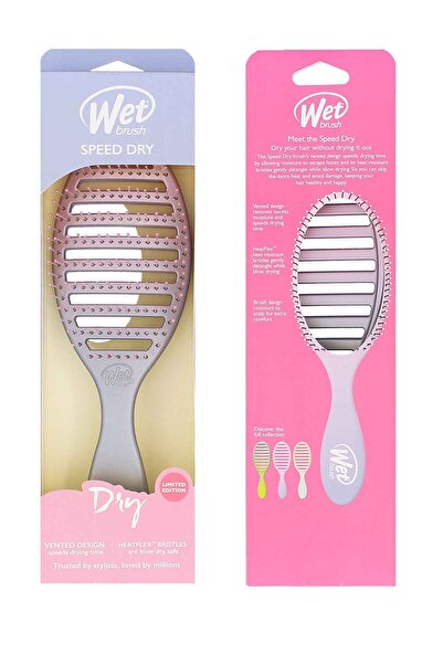Wet Brush Бързосъхнеща четка за коса с приятно усещане – Омбре – Розово/Лилаво