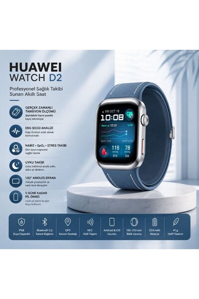 Huawei Watch D2 – Mavi