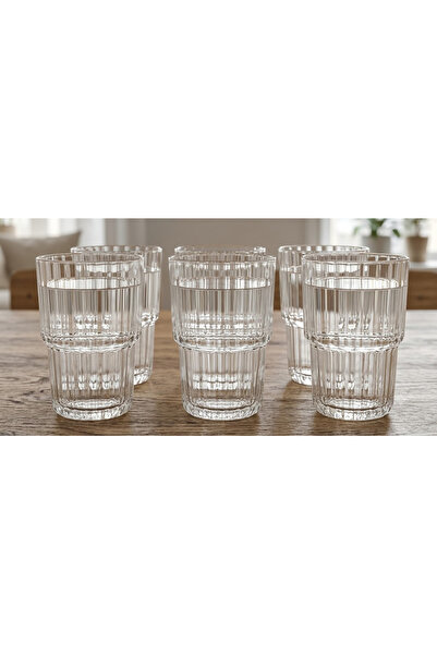 Paşabahçe Fiora Soft Drink Glass 340 Cc 6 Pieces