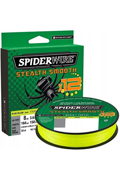 Spiderwire Ul.Cast Plecionka Spiderwire Smooth 12, 0,09 m, 150 m, galben