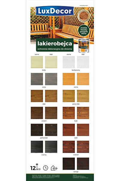 luxdecor Lac decorativ pentru lemn 2,2L Mahon