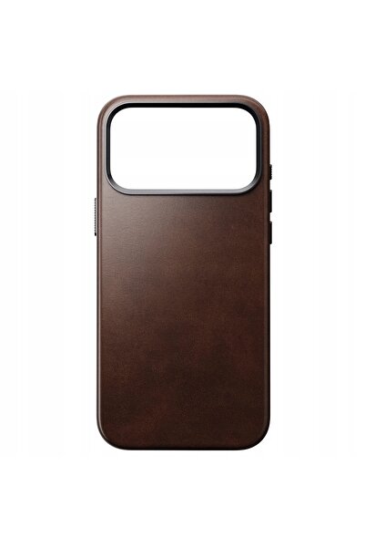 NO BRAND Husă din piele pentru iPhone 17 Pro Max cu MagSafe – Case Nomad Horw...