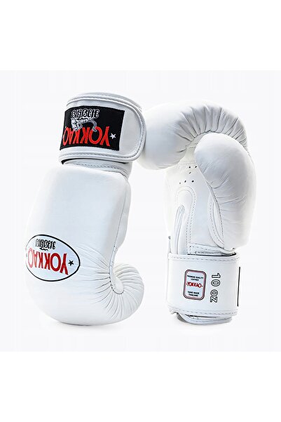 Yokkao Mănuși de box pentru bărbați Matrix albe 8 oz