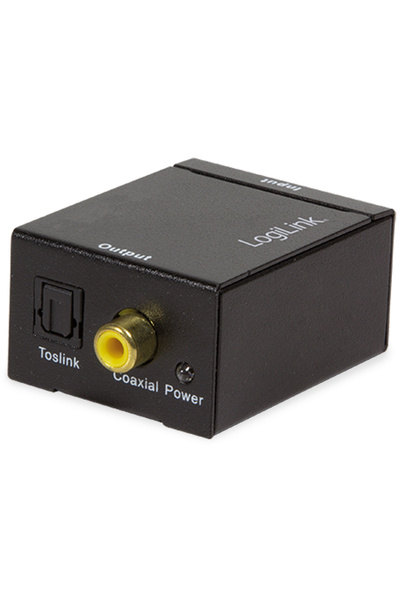 LogiLink Convertor audio analog-digital RCA Toslink 24 biți
