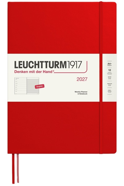 NO BRAND Agendă săptămânală cu caiet A4+ 2027 Leuchtturm1917