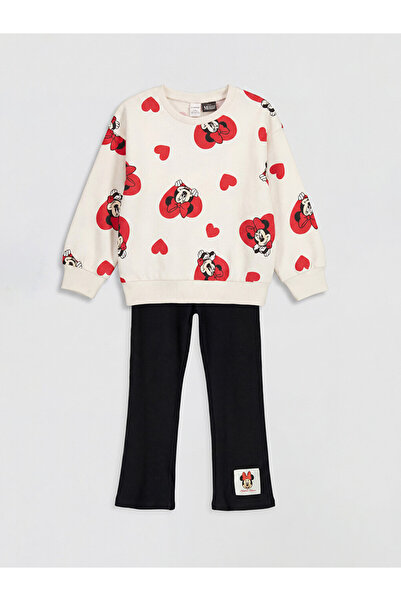 LC Waikiki Minnie Mouse Printed Girls' Set
