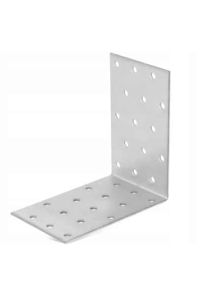 klimas 50x COLȚAR DE ANGULAR DIN OȚEL PENTRU TÂmplărie 100x100x60 Conector Un...
