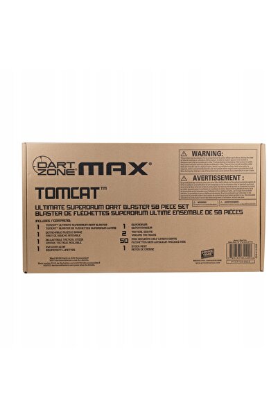 Dart Zone Pistol cu proiectile Max Carabin Tomcat 50 Disparos cu ochelari de ...