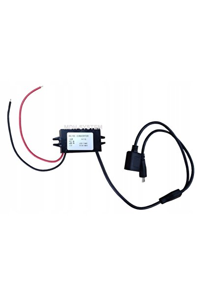 NO BRAND TRANSFORMATOR DE TENSION 12 V - 5 V CC USB micro USB