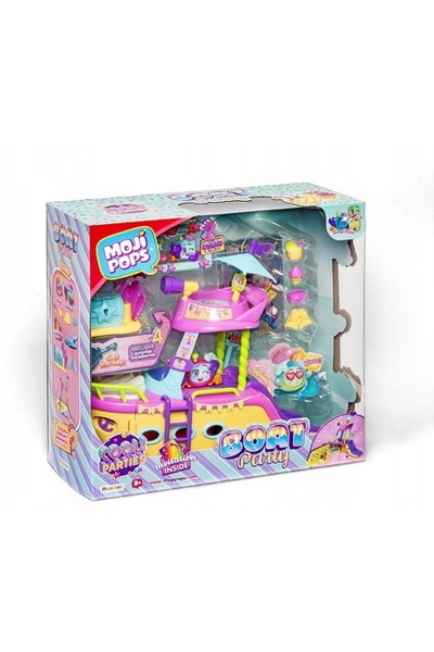 MagicboxToys Figurinele „Moji Pops” – „Boat Party”, petrecere pe iaht