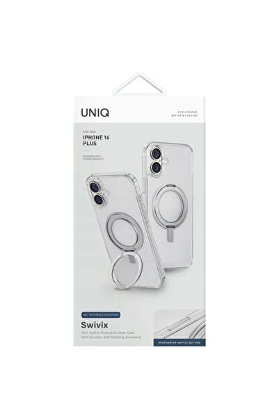 NO BRAND Husă UNIQ SWIVIX pentru iPhone 16 Plus, rotativă la 360 de grade, cu...